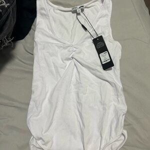 fashion nova White Women's body suit